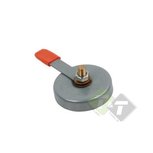 Lasmagneet met aarde aansluiting, 500 Ampere, 86mm diameter, 34KG kracht Lasmagneet met aarde aansluiting, 500 Ampere, 86mm diameter, 34KG kracht