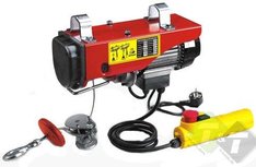 Electrische Lier, capaciteit 400/800KG, hefhoogte 5.5/11 meter, 1300 Watt Electrische Lier, capaciteit 400/800KG, hefhoogte 5.5/11 meter, 1300 Watt