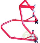 Motorfiets hefbok, capaciteit van 400KG, 5 adapters, 12, 15, 16, 18, 20 en 24mm Motorfiets hefbok, capaciteit van 400KG, 5 adapters, 12, 15, 16, 18, 20 en 24mm