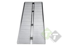 Oprijplaat Rolstoel/Scootmobiel, 1800mm lang, 720mm breed, max. belasting van 272KG Oprijplaat Rolstoel/Scootmobiel, 1800mm lang, 720mm breed, max. belasting van 272KG