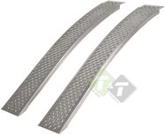 Gebogen oprijplaat aluminium, 1500mm x 200mm x 35mm (L x B x H), 200KG, per stuk Gebogen oprijplaat aluminium, 1500mm x 200mm x 35mm (L x B x H), 200KG, per stuk