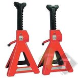 Assteun set van 2 stuks, as steun capaciteit 2 Ton, min. Hoogte 275mm, max. Hoogte 428mm Assteun set van 2 stuks, as steun capaciteit 2 Ton, min. Hoogte 275mm, max. Hoogte 428mm