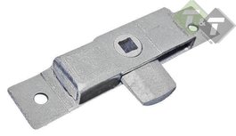 Bakslot klein tweezijdig, 103mm x 18mm, opbouwhoogte van 11mm Bakslot klein tweezijdig, 103mm x 18mm, opbouwhoogte van 11mm