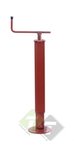 Steunpoot opdraaibaar, 50mm x 50mm, hefafstand van 300mm, max draagvermogen van 500kg Steunpoot opdraaibaar, 50mm x 50mm, hefafstand van 300mm, max draagvermogen van 500kg