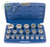 {BLACK FRIDAY DEAL} Splinedoppen set, Spline dop, Doppen, 16 delig {BLACK FRIDAY DEAL} Splinedoppen set, Spline dop, Doppen, 16 delig
