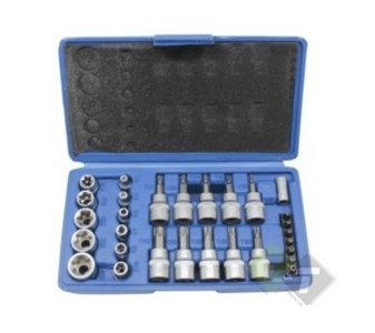 Torx bit set, 30 delig - Trailer And Tools